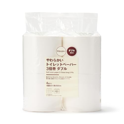 無印良品 やわらかいトイレットペーパー 3倍巻